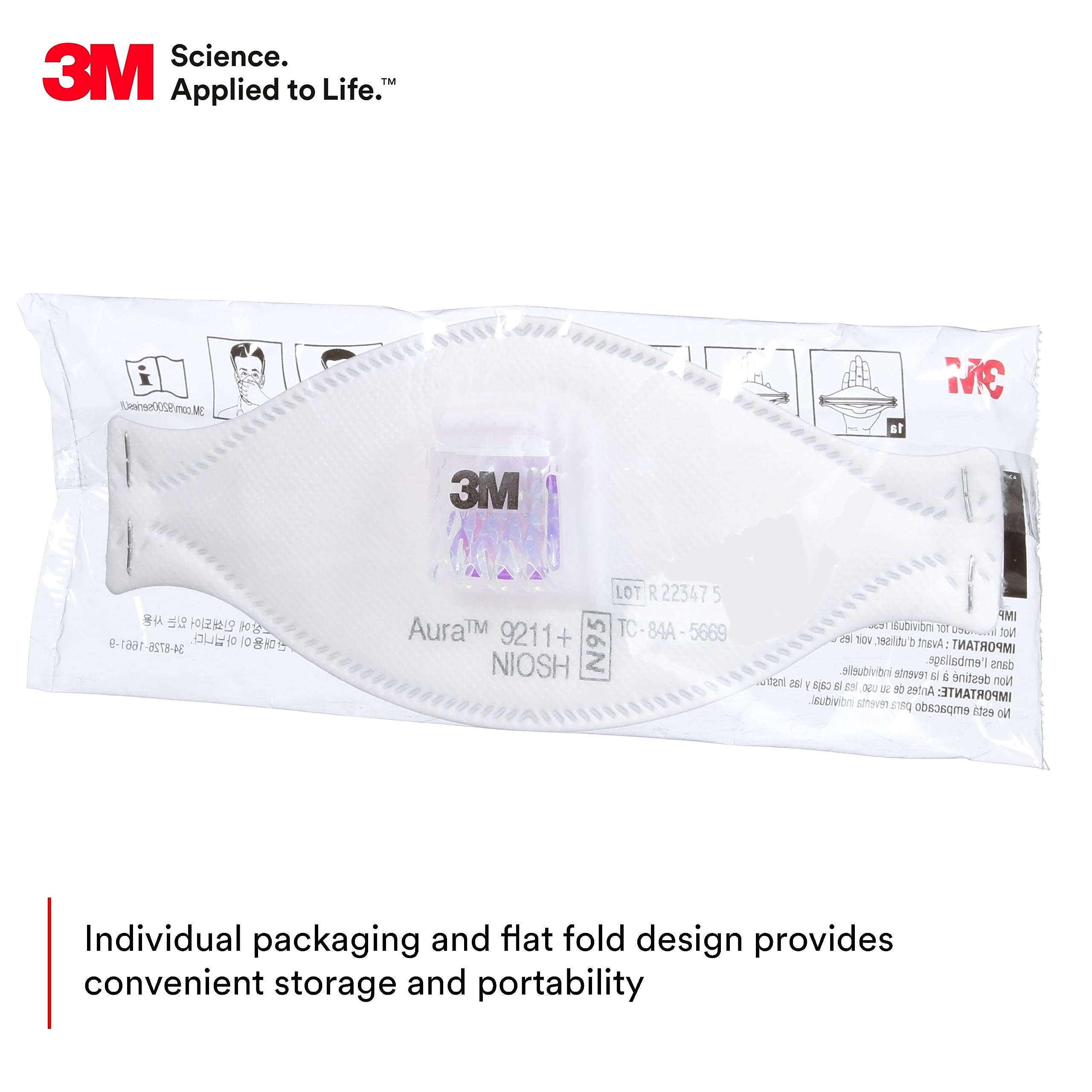 3m aura 9211 + respirador de p - Kn95 Respirator Mask avaliação e preço