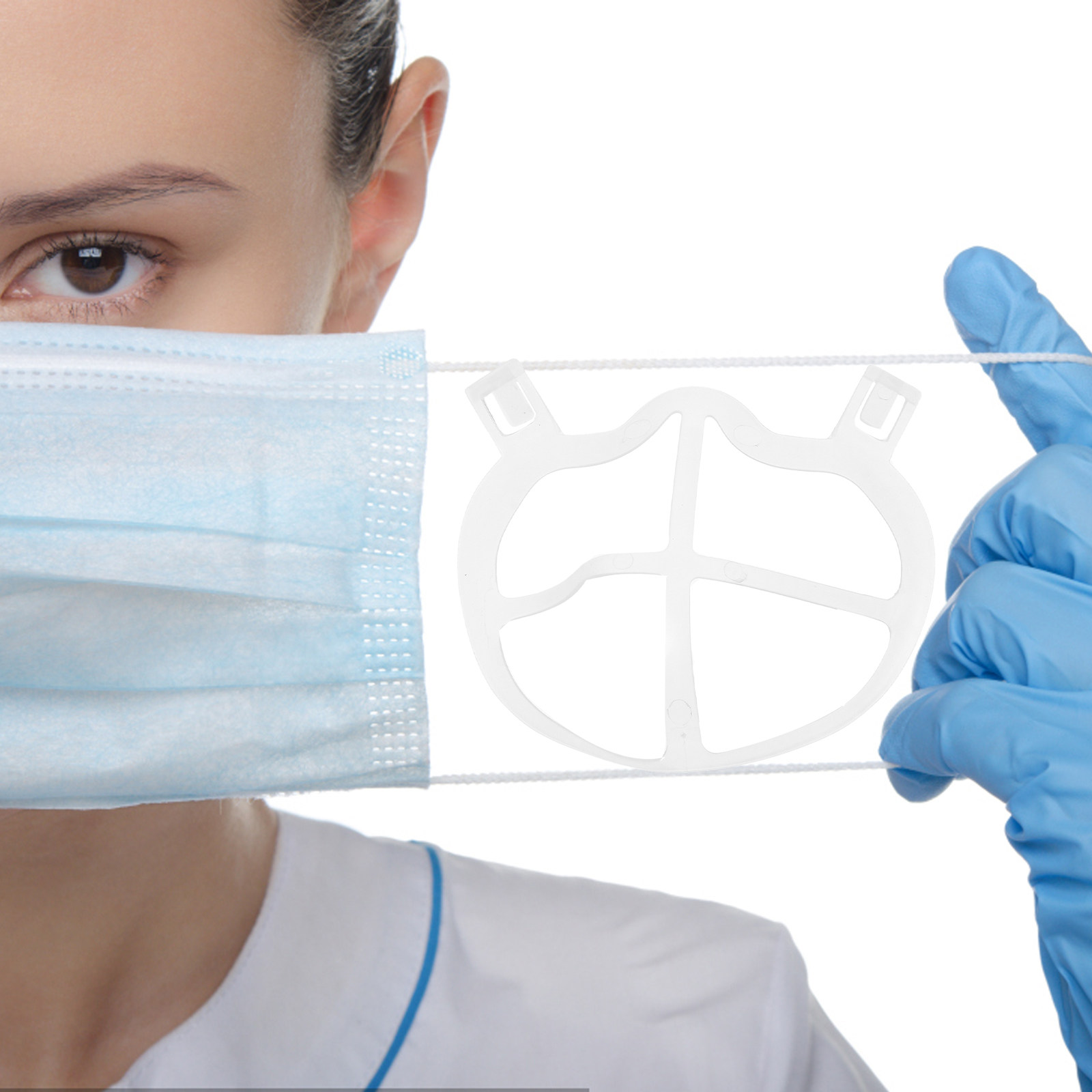 10 Peças Suporte de Silicone p - Silicone Mask Bracket avaliação e preço